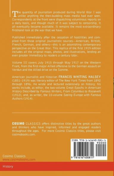 The Literary Digest History of the World War Vol. III (in Ten Volumes Illustrated): Compiled from Original and Contemporary Sources: American Briti: 3