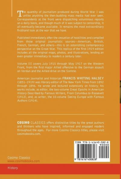 The Literary Digest History of the World War Vol. III (in Ten Volumes Illustrated): Compiled from Original and Contemporary Sources: American Briti