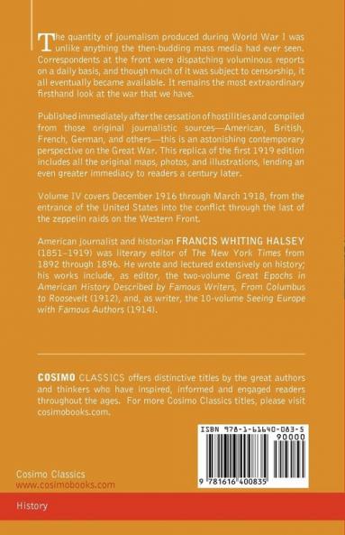 The Literary Digest History of the World War Vol. IV (in Ten Volumes Illustrated): Compiled from Original and Contemporary Sources: American Britis: 4