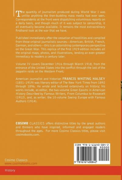 The Literary Digest History of the World War Vol. IV (in Ten Volumes Illustrated): Compiled from Original and Contemporary Sources: American Britis: 4