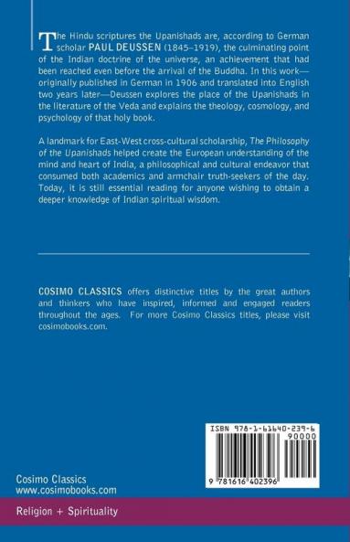 The Philosophy of the Upanishads