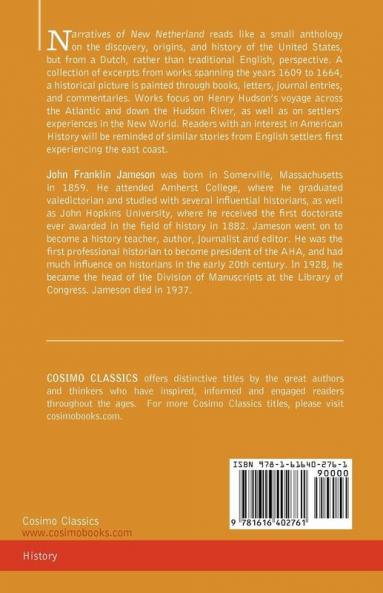 Narratives of New Netherland