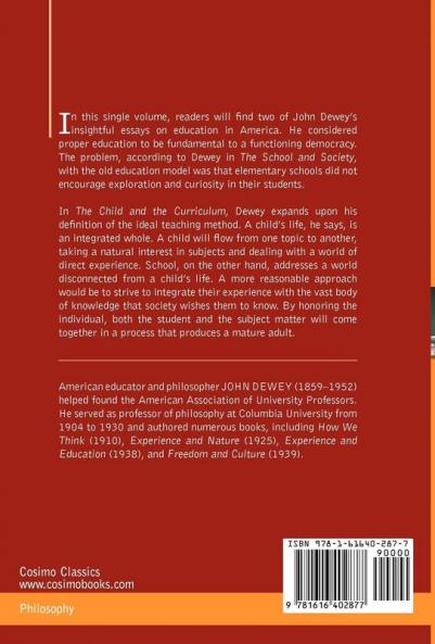 The Child and the Curriculum: Including the School and Society