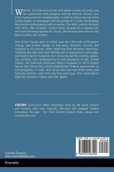 Wife No. 19 (Cosimo Classics)