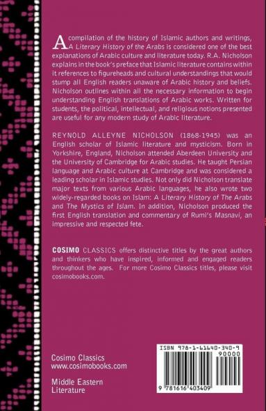 A Literary History of the Arabs