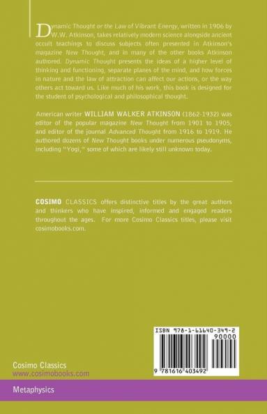 Dynamic Thought: The Law of Vibrant Energy