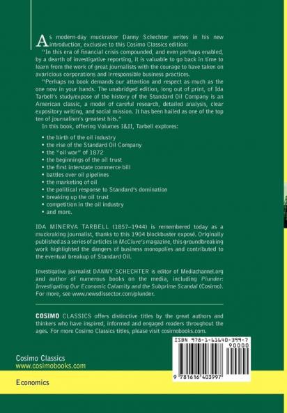 The History of the Standard Oil Company ( 2 Volumes in 1)