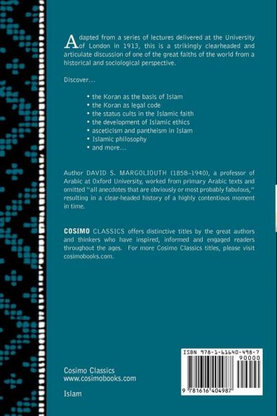 The Early Development of Mohammedanism