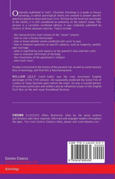 Christian Astrology (Three Volumes in One)