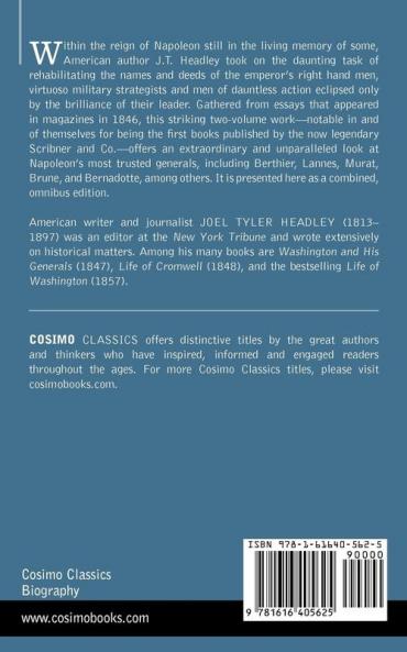 Napoleon and His Marshals (Two Volumes in One) (Cosimo Classics)