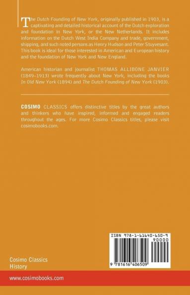 The Dutch Founding of New York