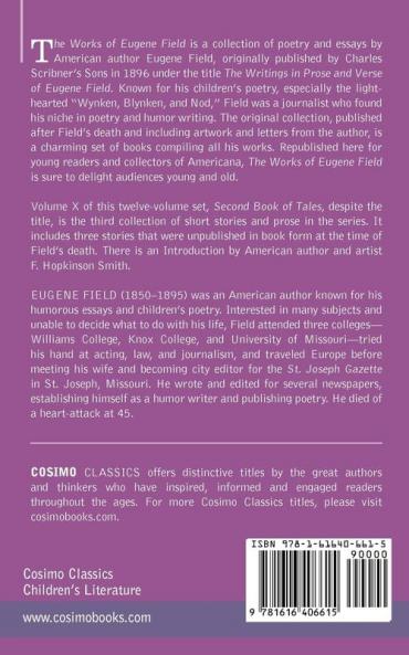 The Works of Eugene Field Vol. X: Second Book of Tales