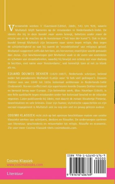 Verzamelde Werken Van Multatuli (in 10 Delen) - Deel V - Ideen - Derde Bundel