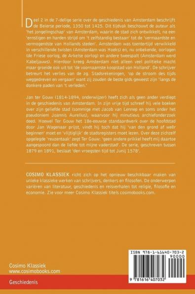 Geschiedenis Van Amsterdam - Deel II - In Zeven Delen