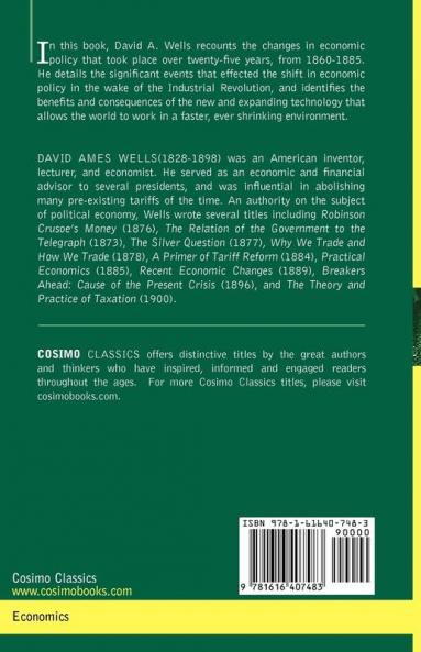Recent Economic Changes and Their Effect on the Production and Distribution of Wealth and Well-Being of Society