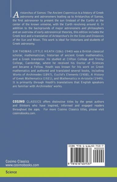 Aristarchus of Samos: The Ancient Copernicus