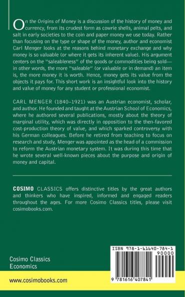 On the Origin of Money