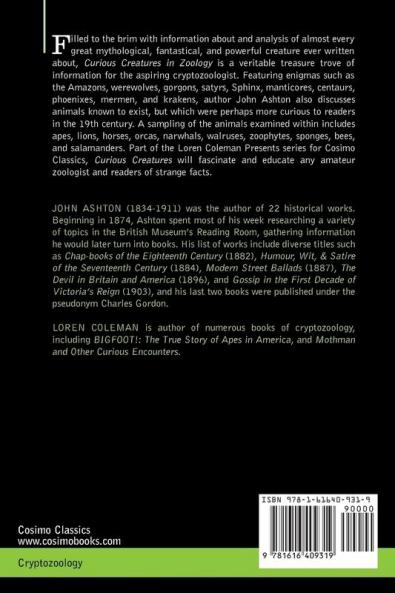 Curious Creatures in Zoology