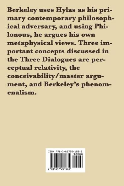 Three Dialogues Between Hylas and Philonous