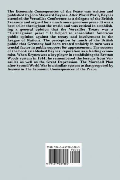 The Economic Consequences of the Peace