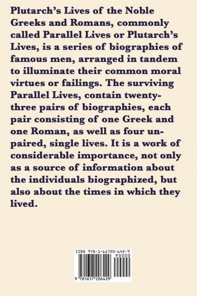 Lives of the Noble Grecians and Romans Vol. 3