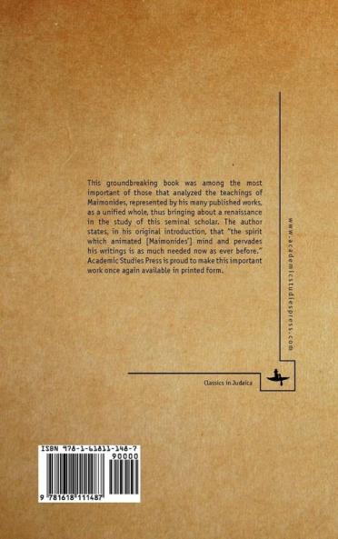 The Teachings of Maimonides
