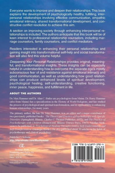 Deepening Your Personal Relationships