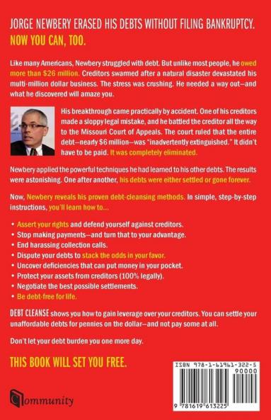 Debt Cleanse: How To Settle Your Unaffordable Debts For Pennies On The Dollar (And Not Pay Some At All)
