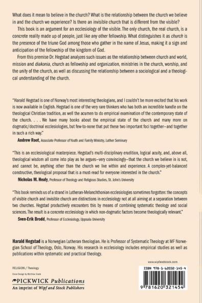 The Real Church: An Ecclesiology of the Visible: 7 (Church of Sweden Research)