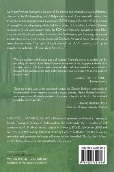 New Brethren in Flanders: The Origins and Development of the Evangelische Christengemeenten Vlaanderen 19712008