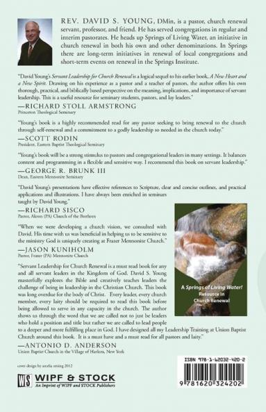 Servant Leadership for Church Renewal: Shepherds by the Living Springs