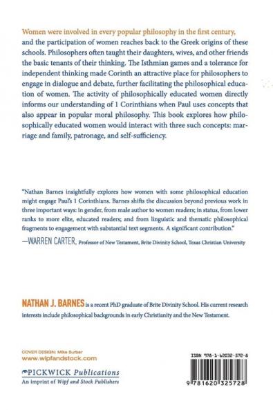 Reading 1 Corinthians with Philosophically Educated Women