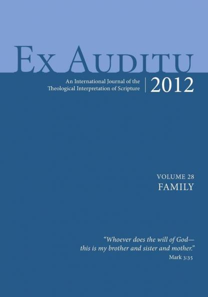 Ex Auditu - Volume 28