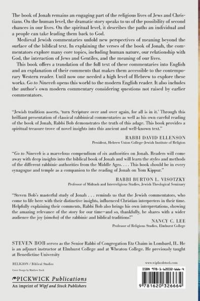 Go to Nineveh: Medieval Jewish Commentaries on the Book of Jonah Translated and Explained