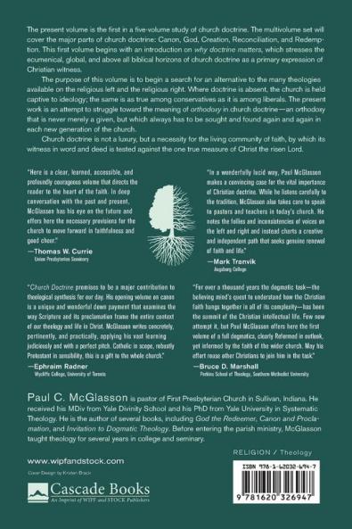 Church Doctrine: Canon (The Faith and Practice of the Christian Community)