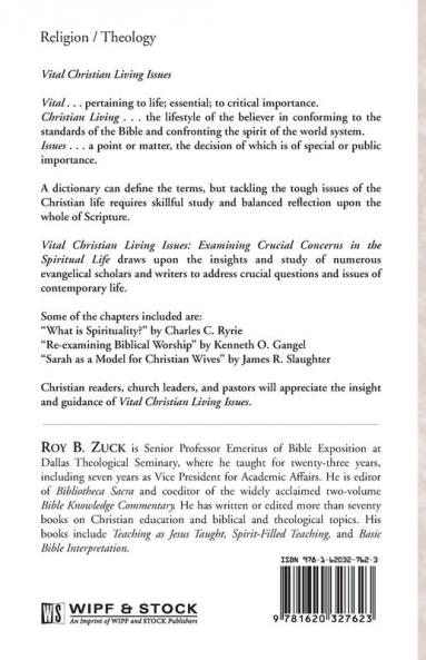 Vital Christian Living Issues