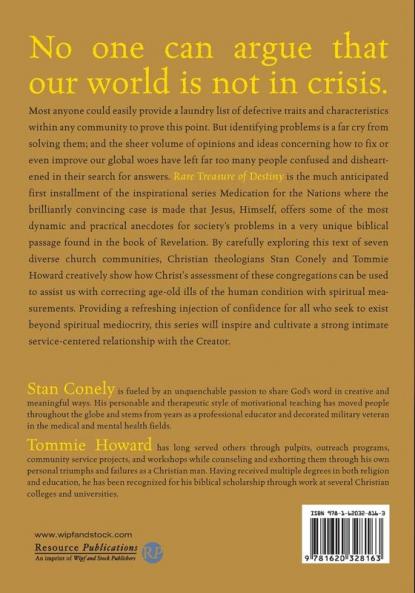 Rare Treasure of Destiny: Smyrna's Spiritual Specialist (Medication for the Nations: Revolutionary Spiritual Remedies)
