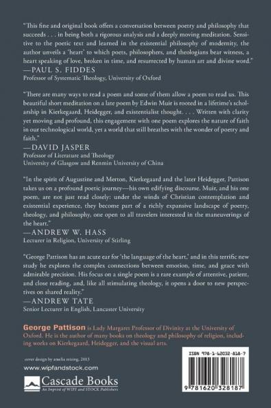 The Heart Could Never Speak: Existentialism and Faith in a Poem of Edwin Muir