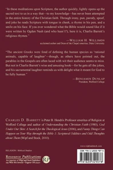 Funny Things Can Happen on Your Way Through the Bible 2.0: Humor and Wit in the Catholic and Orthodox Canons