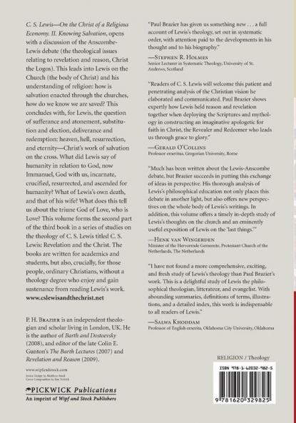 C.S. Lewis--On the Christ of a Religious Economy 3.2: On the Christ of a Religious Economy: Knowing Salvation (C. S. Lewis: Revelation and the Christ)