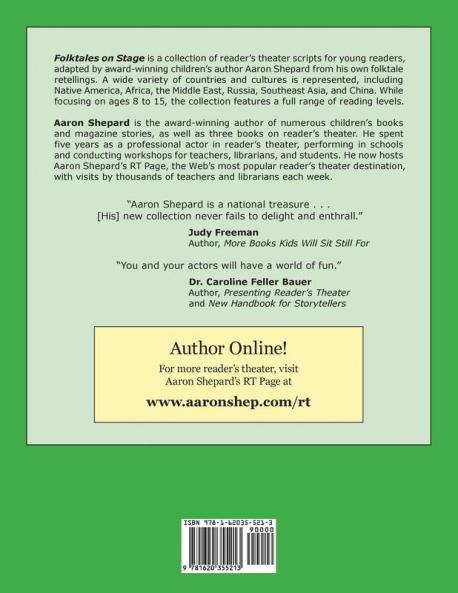 Folktales on Stage: Children's Plays for Reader's Theater (or Readers Theatre) With 16 Scripts from World Folk and Fairy Tales and Legends Including Asian African and Native American