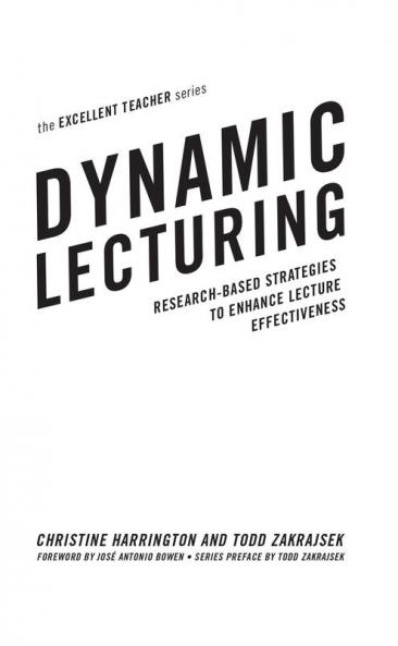 Dynamic Lecturing