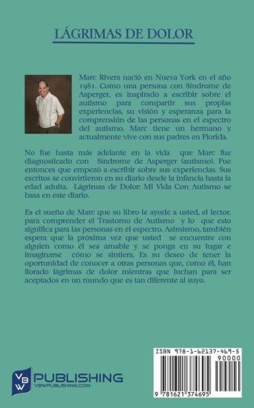 Lagrimas de Dolor: Mi Vida Con Autismo