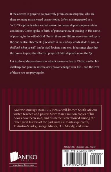 The Ministry of Intercession
