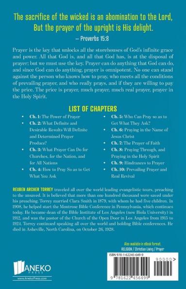 The Power of Prayer and the Prayer of Power