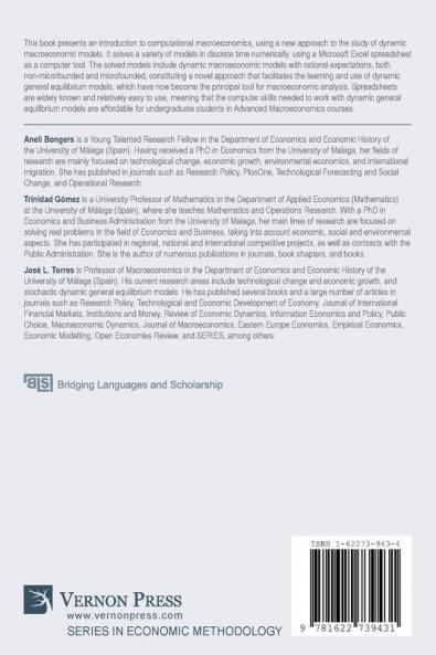 An Introduction to Computational Macroeconomics (Economic Methodology)