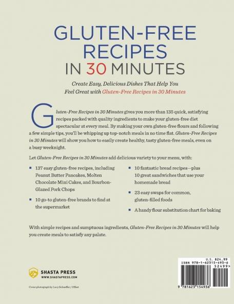 Gluten-Free Recipes in 30 Minutes