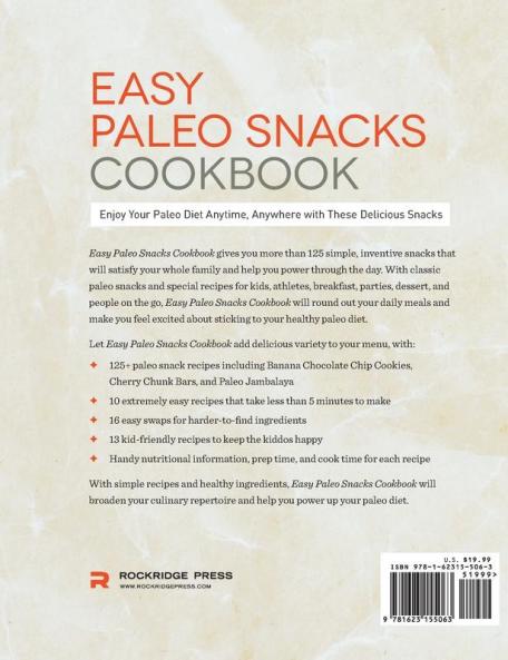 Easy Paleo Snacks Cookbook