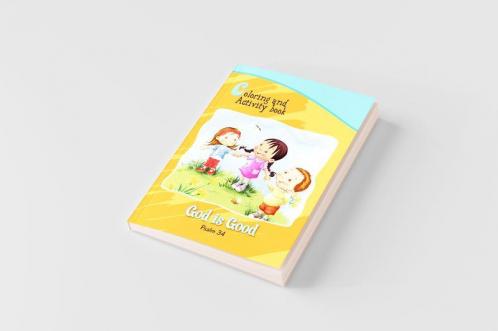 Psalm 34 Coloring and Activity Book
