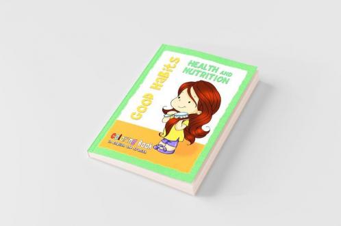 Good Habits Coloring Book - Health and Nutrition